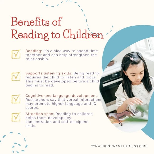 4 Benefits of Reading to Children